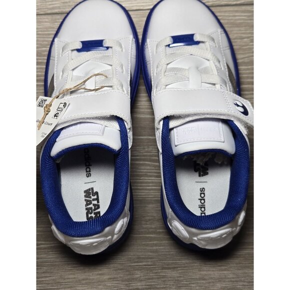 Adidas X Star Wars R2-D2 Droids Grand Court 2.0 Shoes Size 1K (1 Youth) IH1139 - Picture 6 of 9